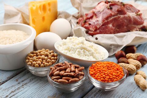Sumber protein dalam diet protein